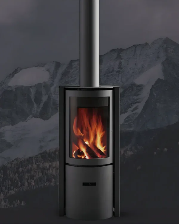 Stûv 30 – poêles à bois 3-en-1 (30-compact, ONE BLACK, 30-compact H) - Noréa Foyers Grand Montréal