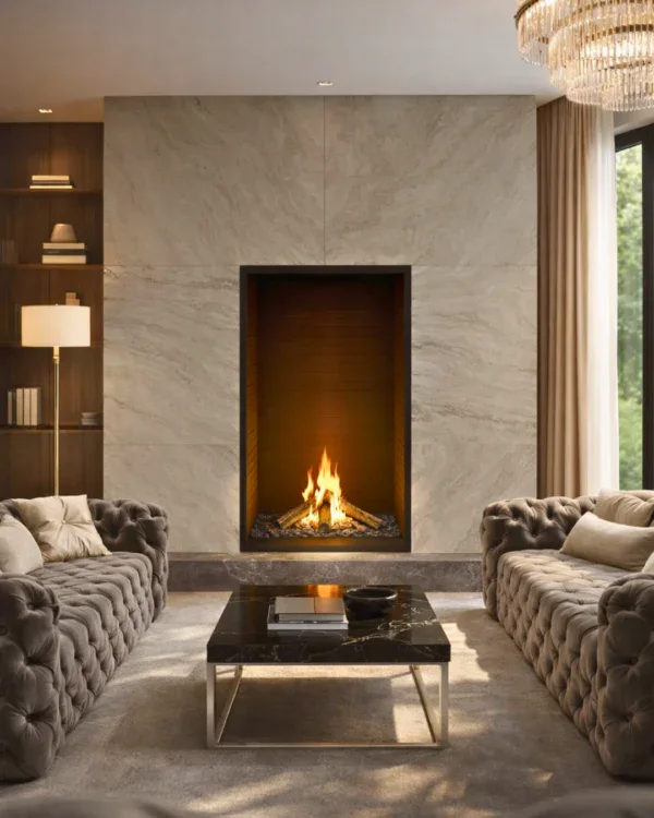 Urbana U33 Tall – foyer au gaz - Noréa Foyers Grand Montréal